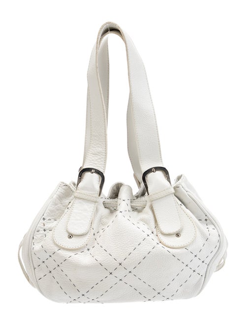 a.testoni Leather Shoulder Bag