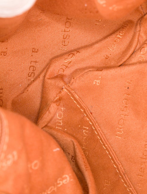 a.testoni Leather Shoulder Bag