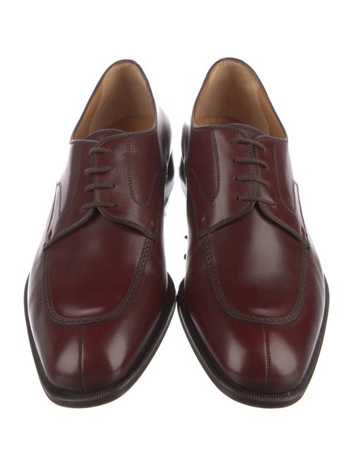 a.testoni Leather Derby Shoes