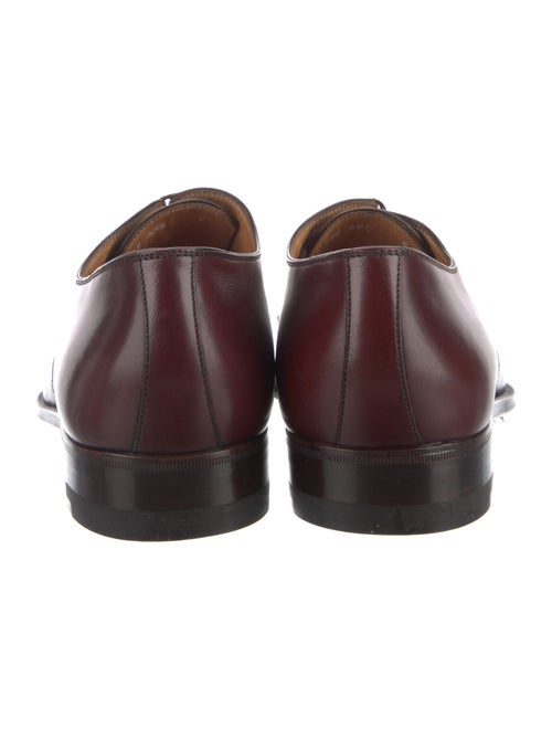 a.testoni Leather Derby Shoes