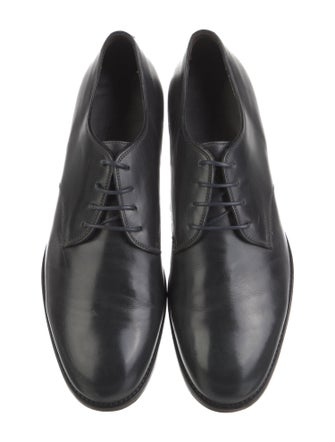 a.testoni Leather Derby Shoes