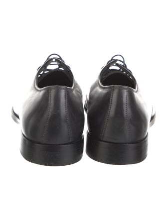 a.testoni Leather Derby Shoes