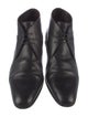 a.testoni Leather Lace-Up Boots