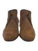 a.testoni Suede Lace-Up Boots