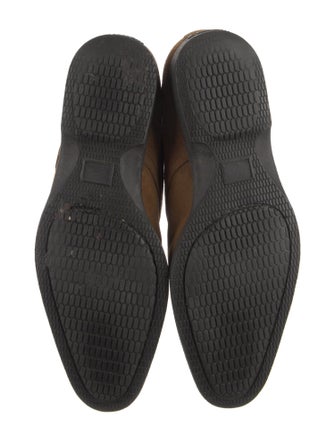 a.testoni Suede Lace-Up Boots