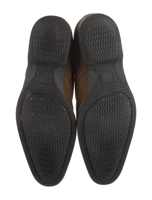 a.testoni Suede Lace-Up Boots