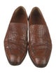 a.testoni Crocodile Loafers