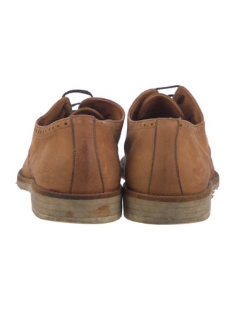 a.testoni Suede Oxfords