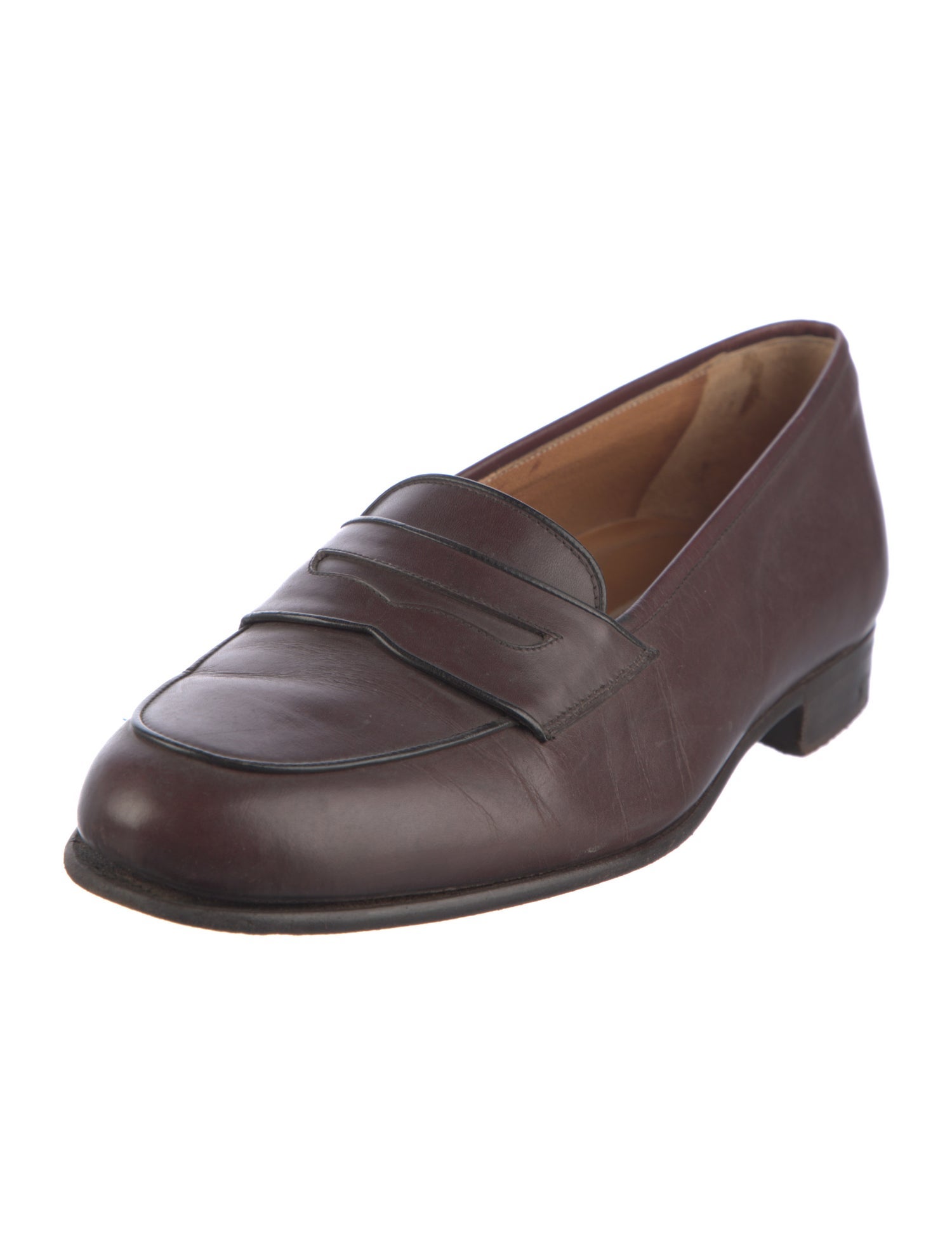 a.testoni Leather Loafers
