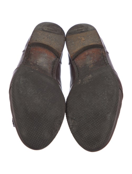 a.testoni Leather Loafers
