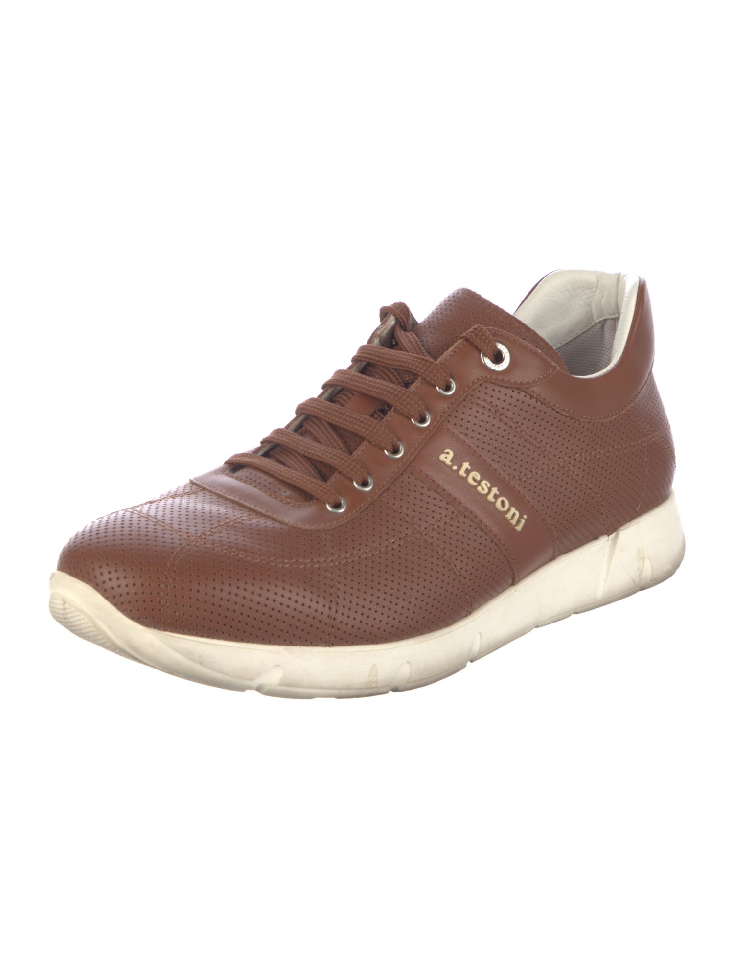 a.testoni Leather Sneakers