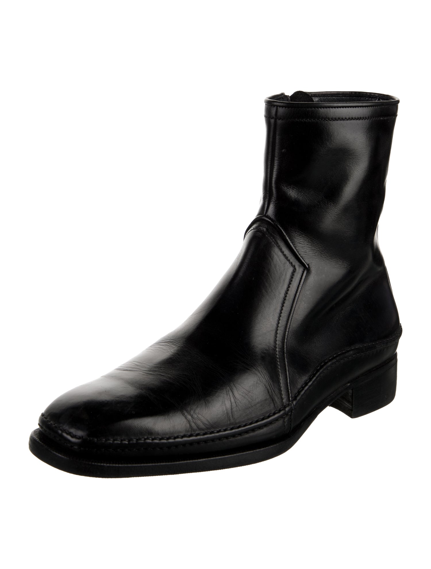 a.testoni Leather Boots