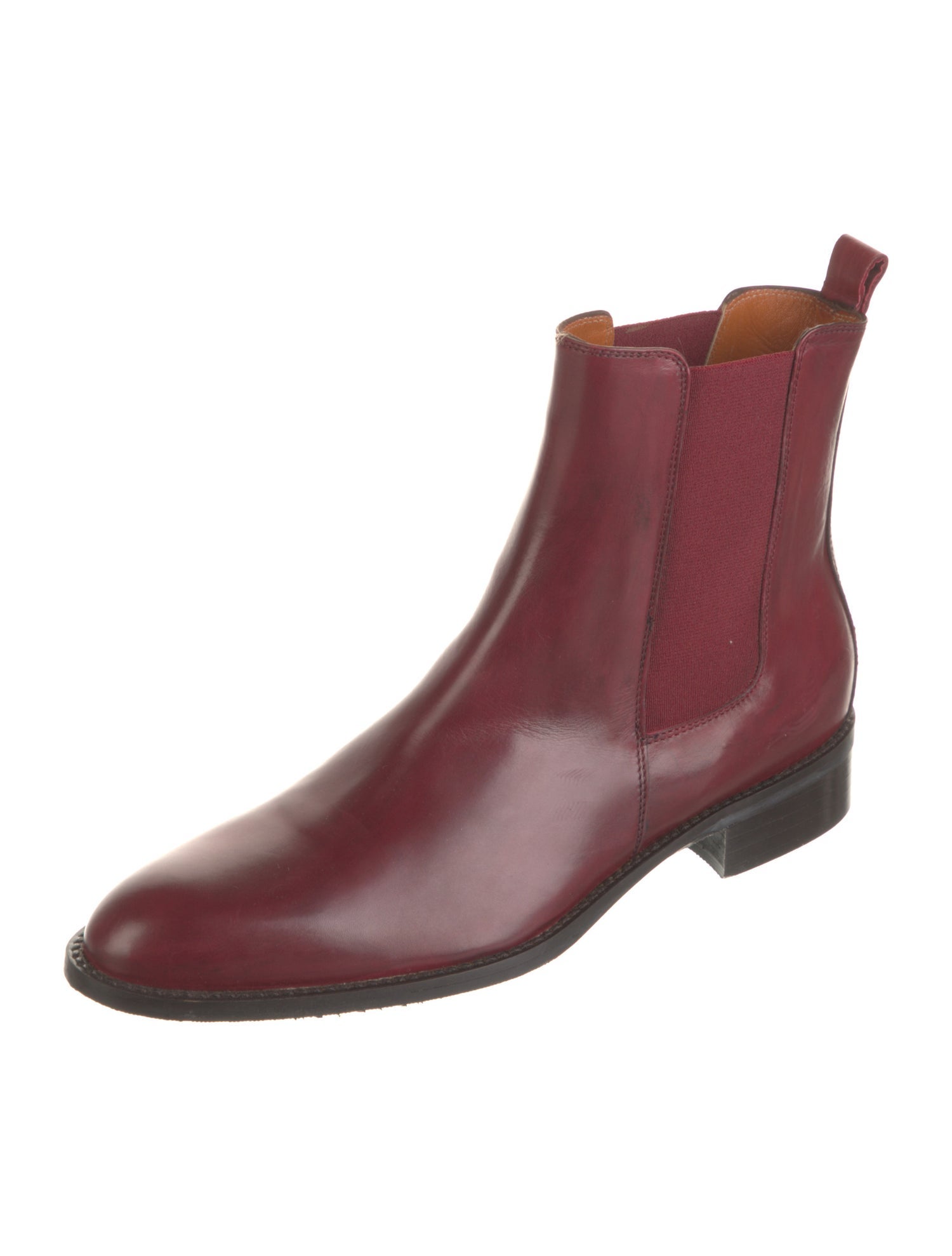 a.testoni Leather Chelsea Boots