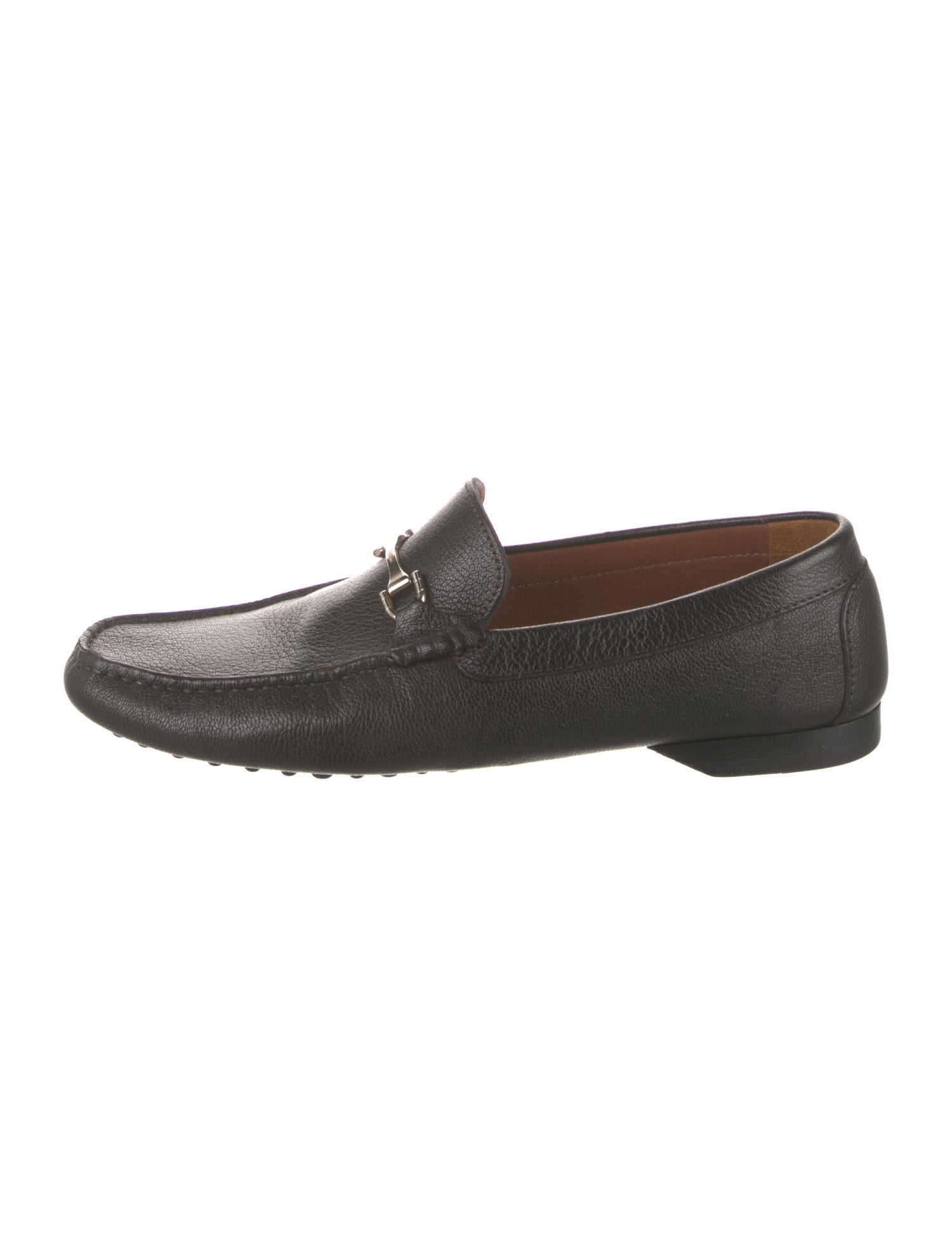 a.testoni Leather Drivers