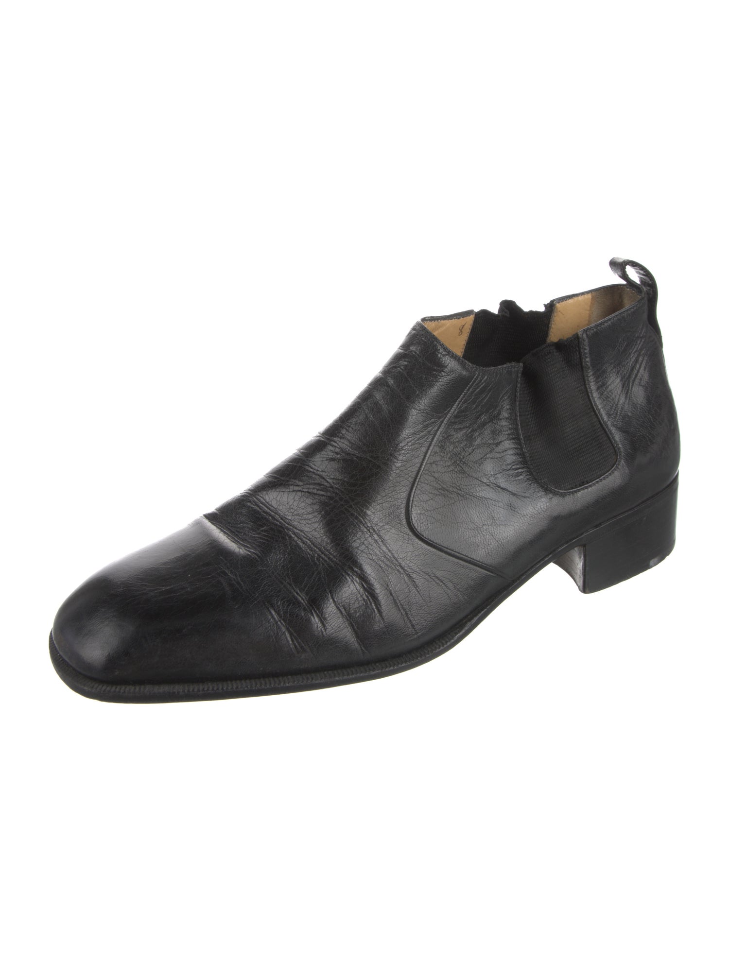 a.testoni Leather Dress Loafers