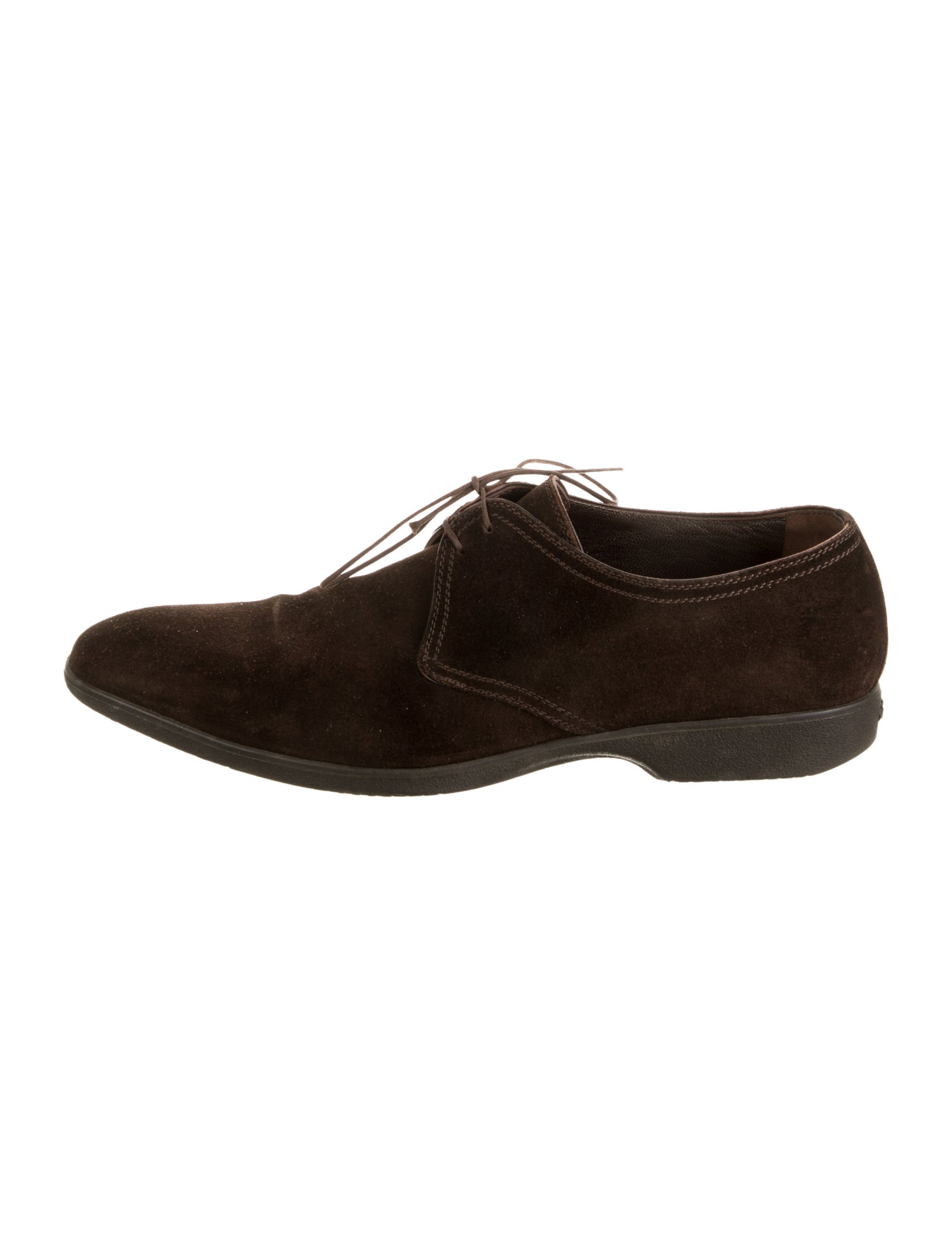 a.testoni Suede Derby Shoes