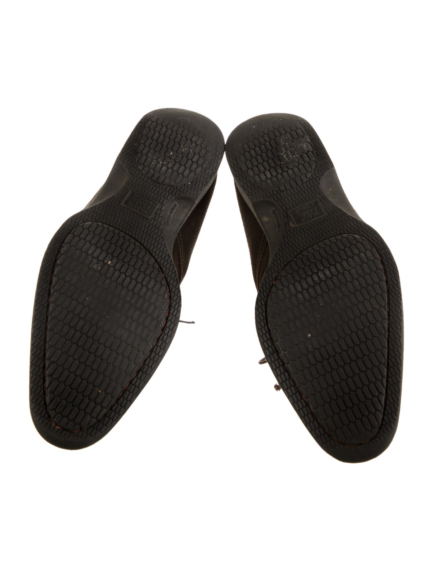 a.testoni Suede Derby Shoes