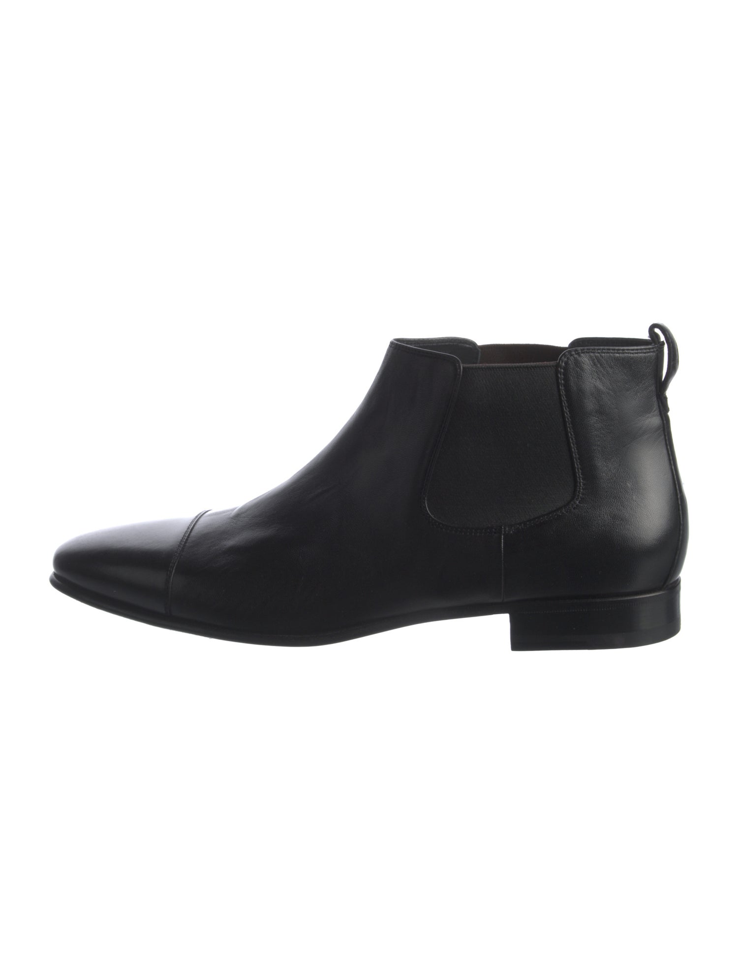 a.testoni Leather Chelsea Boots