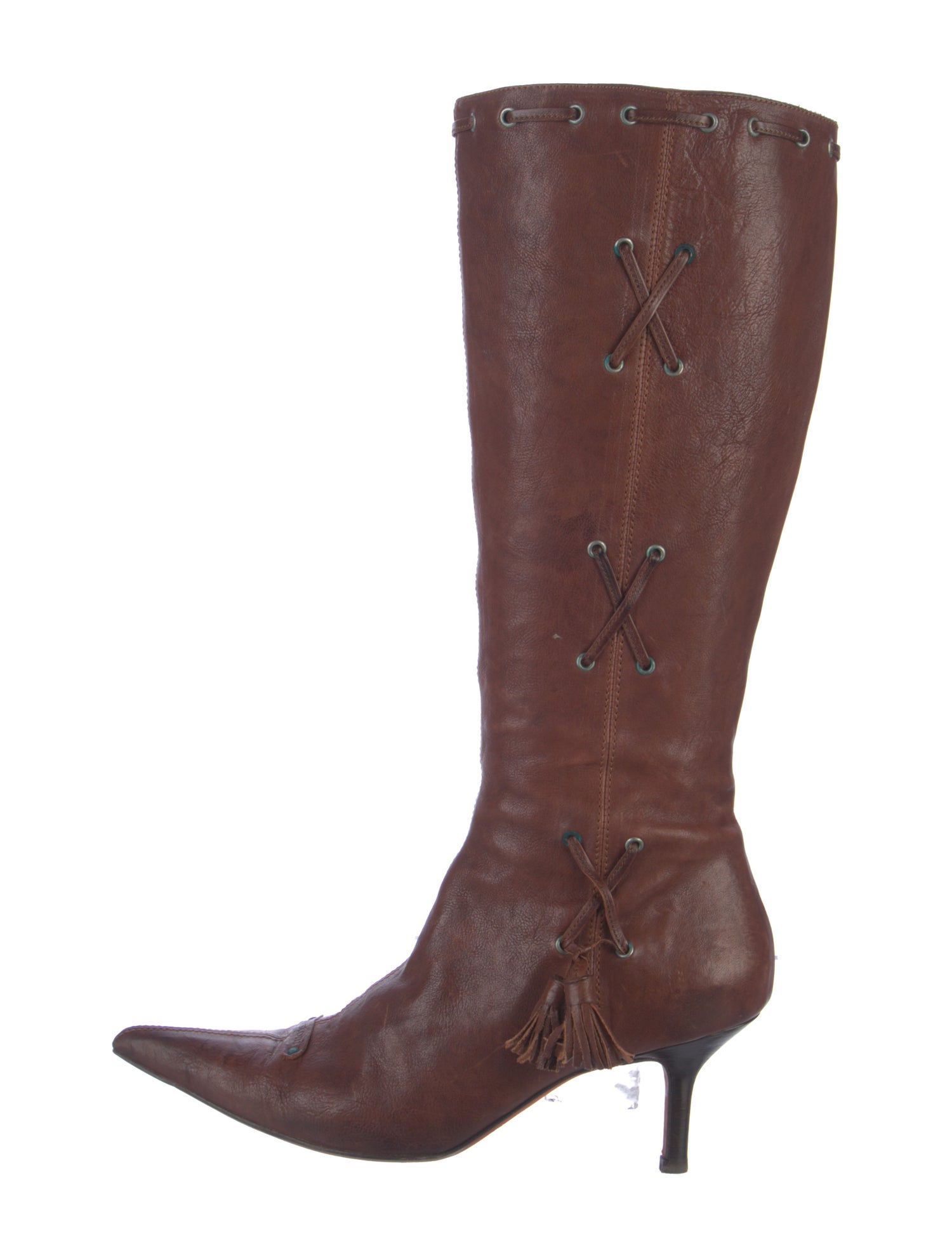 a.testoni Leather Boots