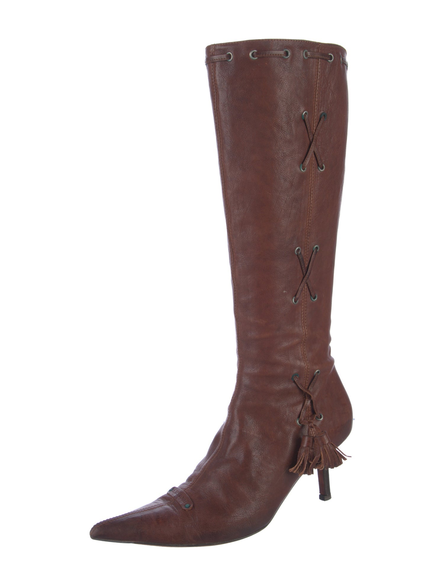 a.testoni Leather Boots