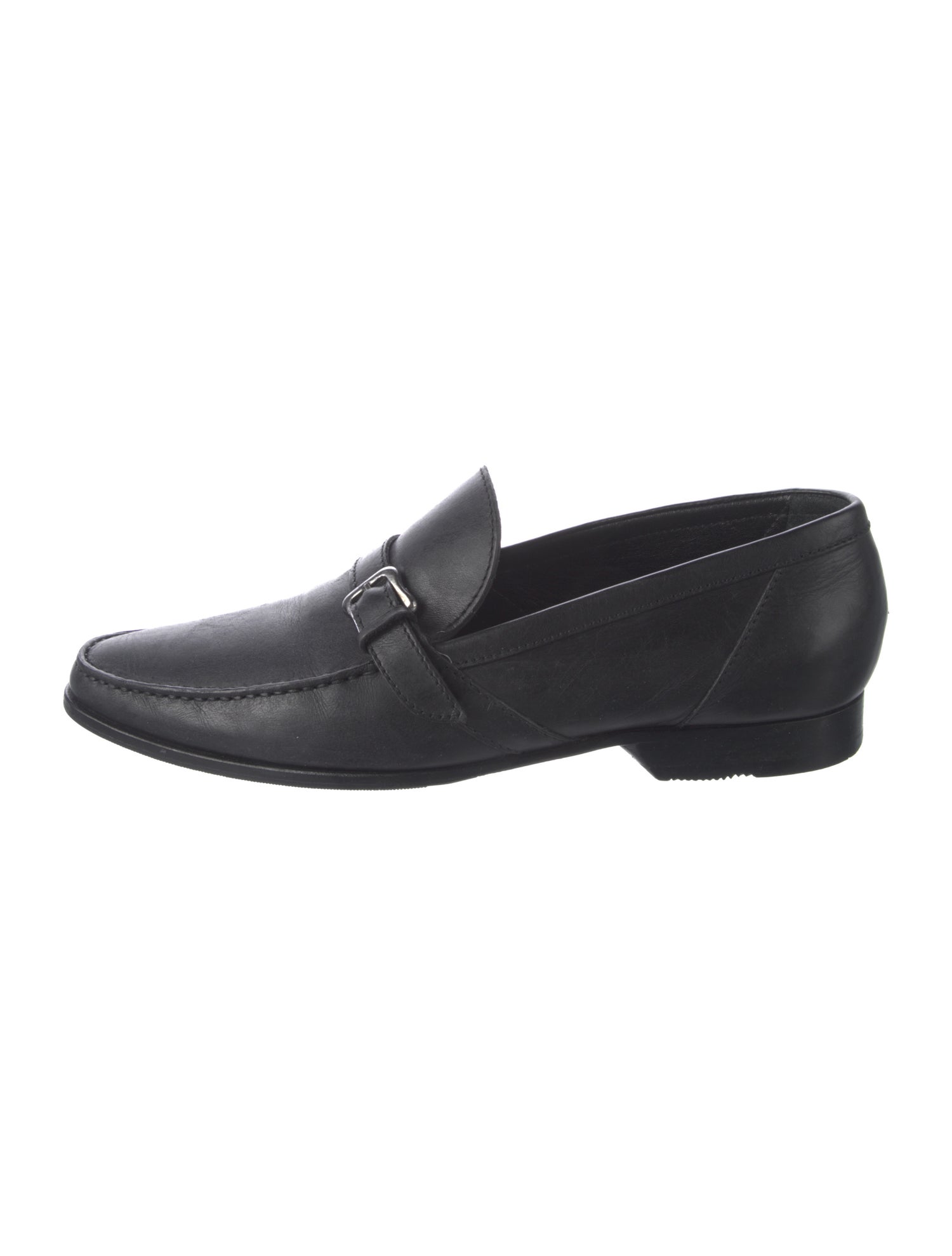a.testoni Leather Dress Loafers