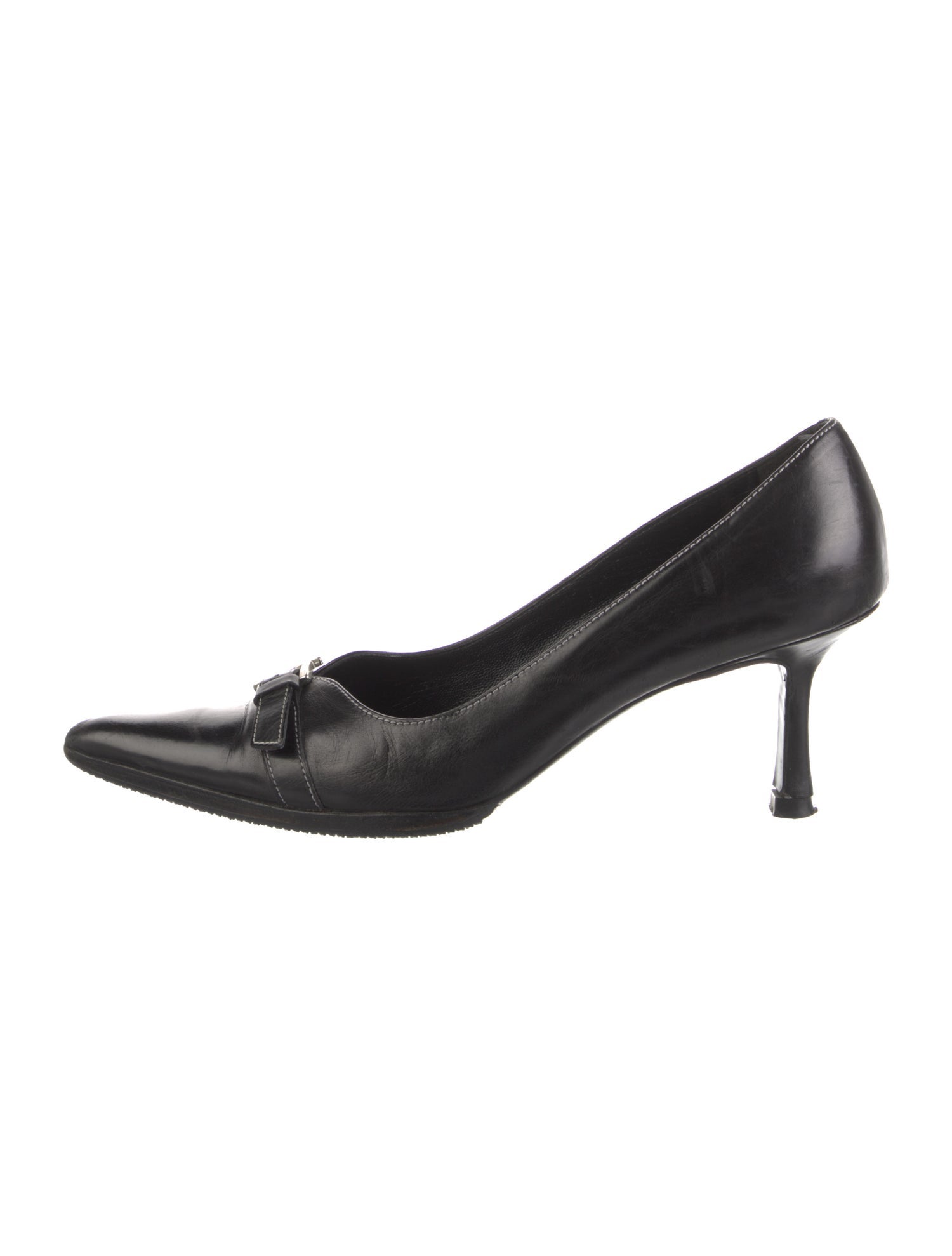 a.testoni Leather Pumps