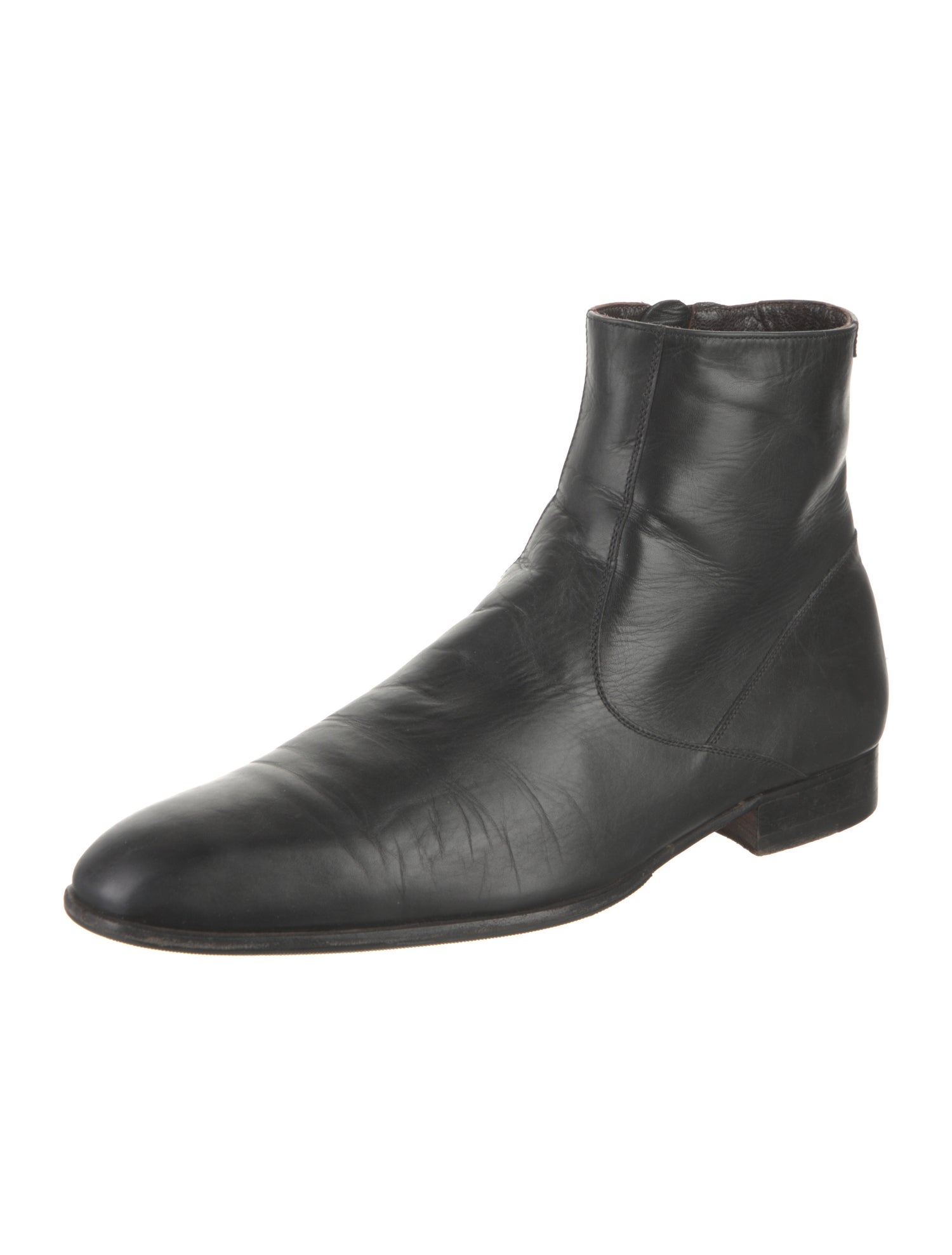 a.testoni Leather Boots