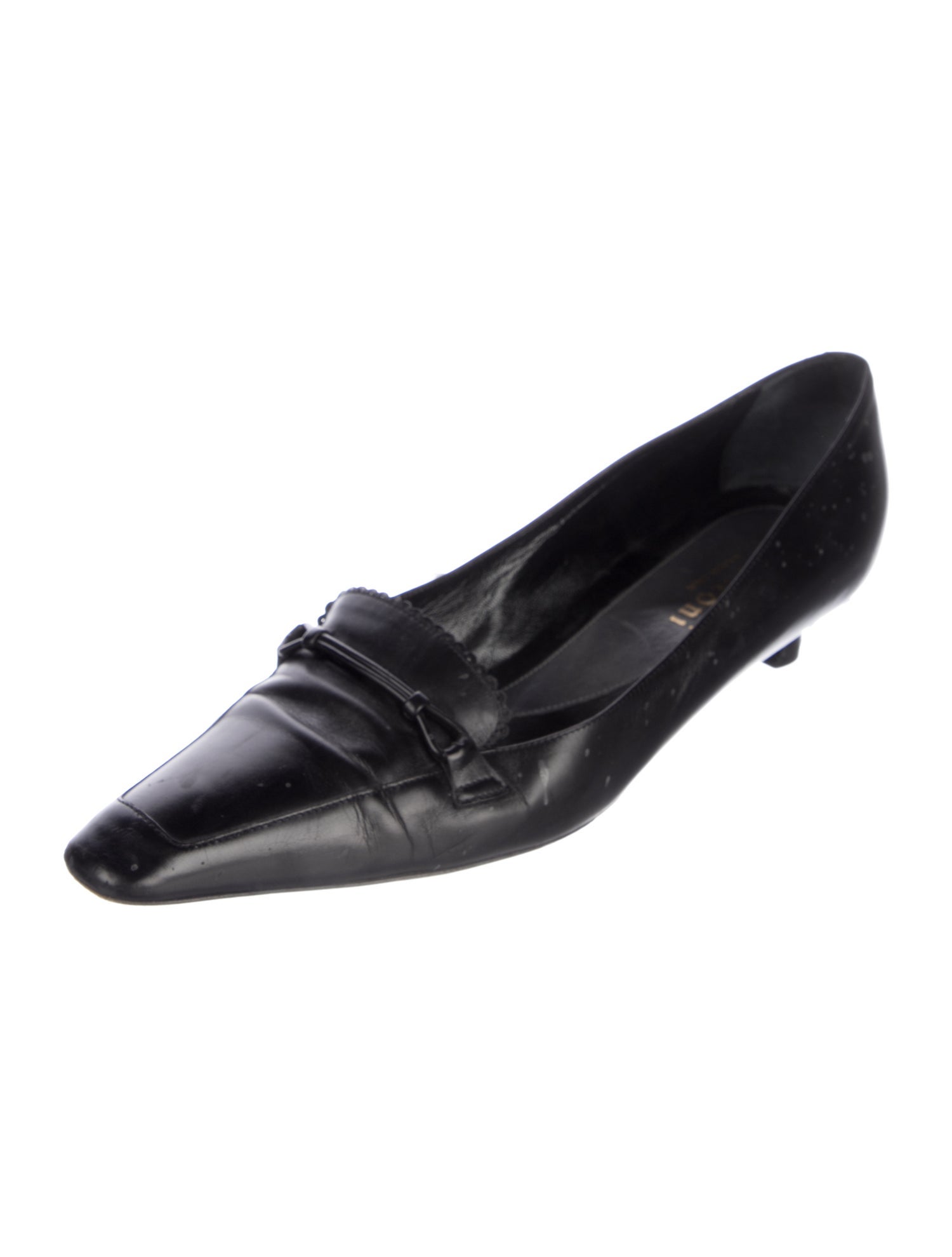 a.testoni Leather Loafers