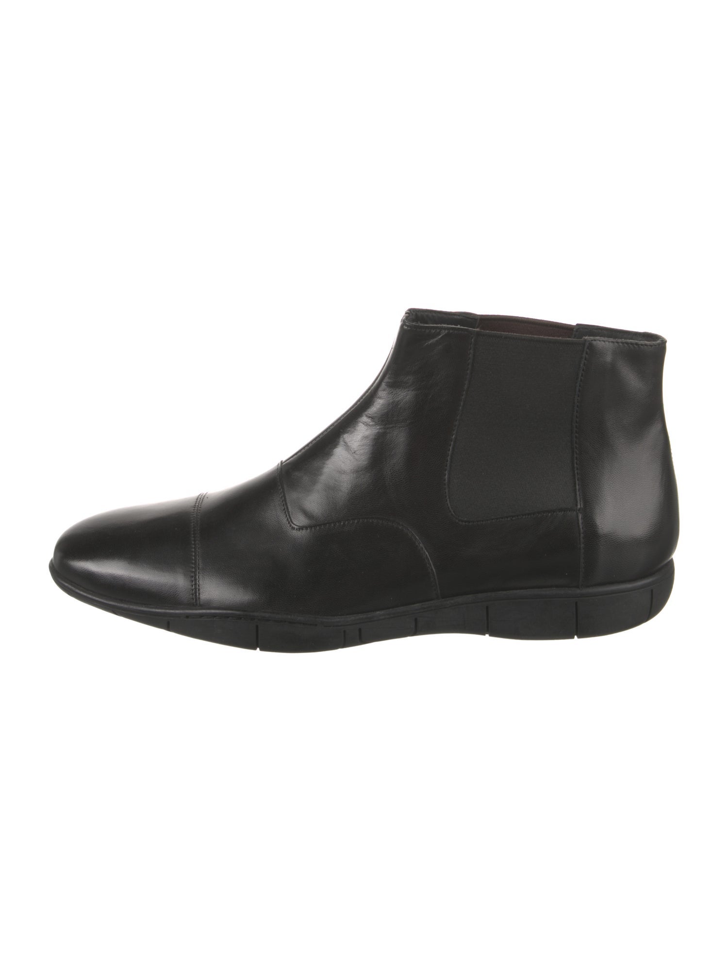 a.testoni Leather Chelsea Boots