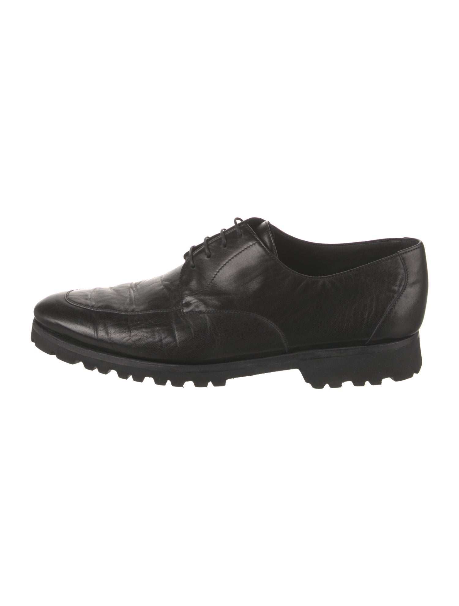 a.testoni Leather Dress Loafers