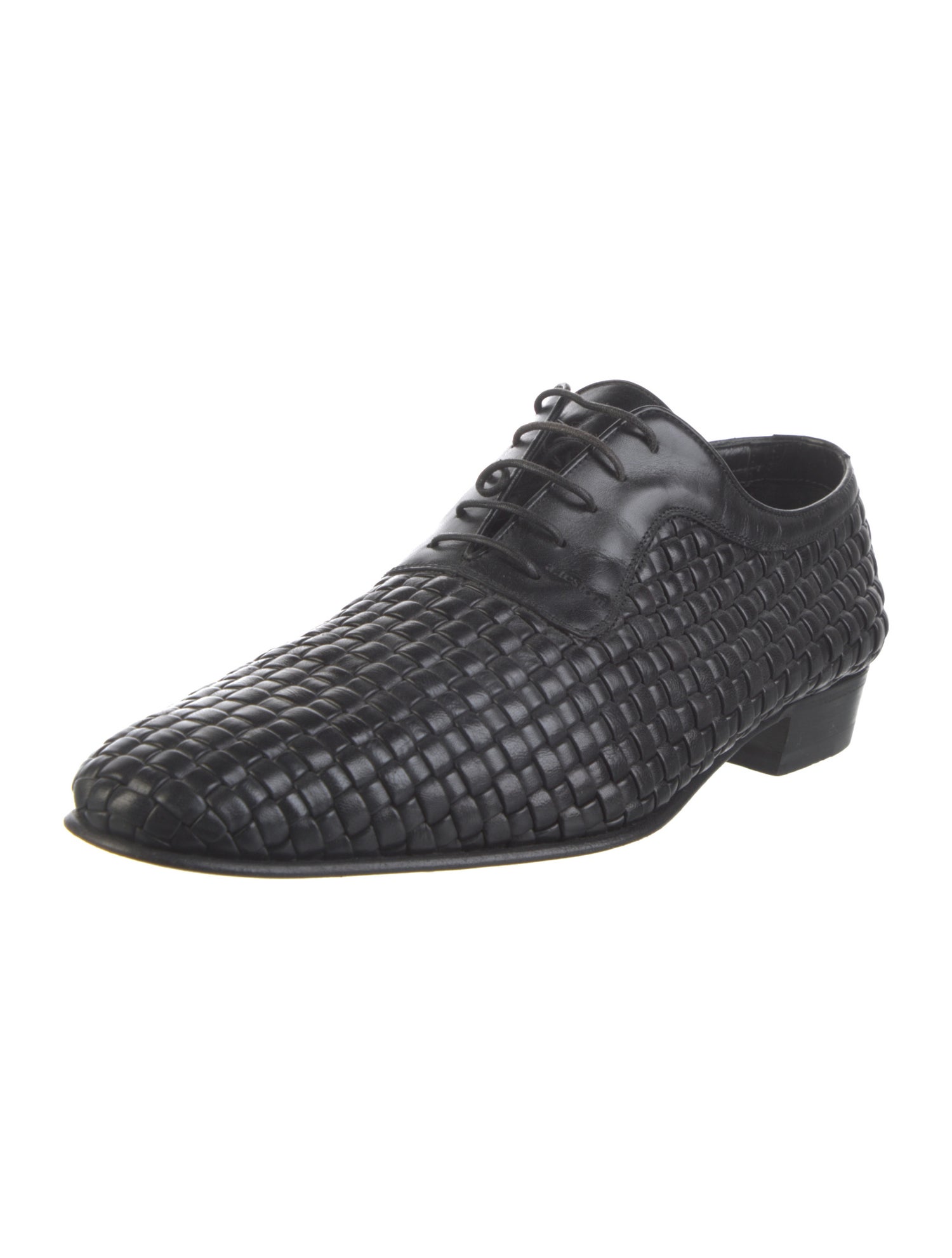 a.testoni Leather Oxfords
