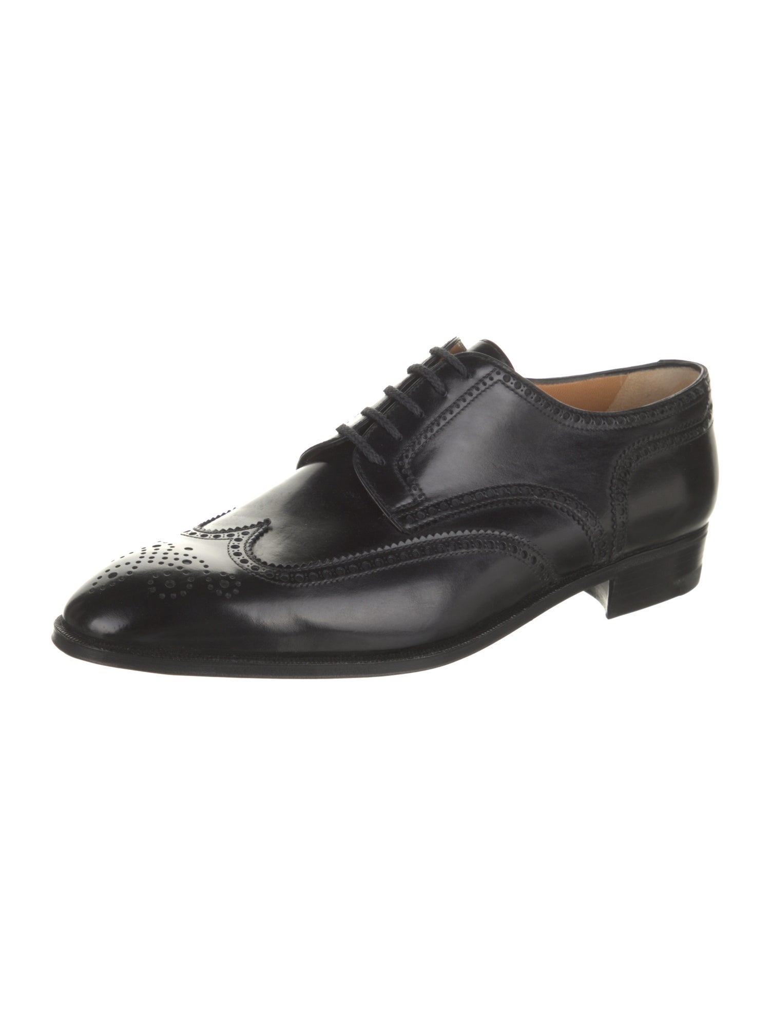 a.testoni Leather Brogues