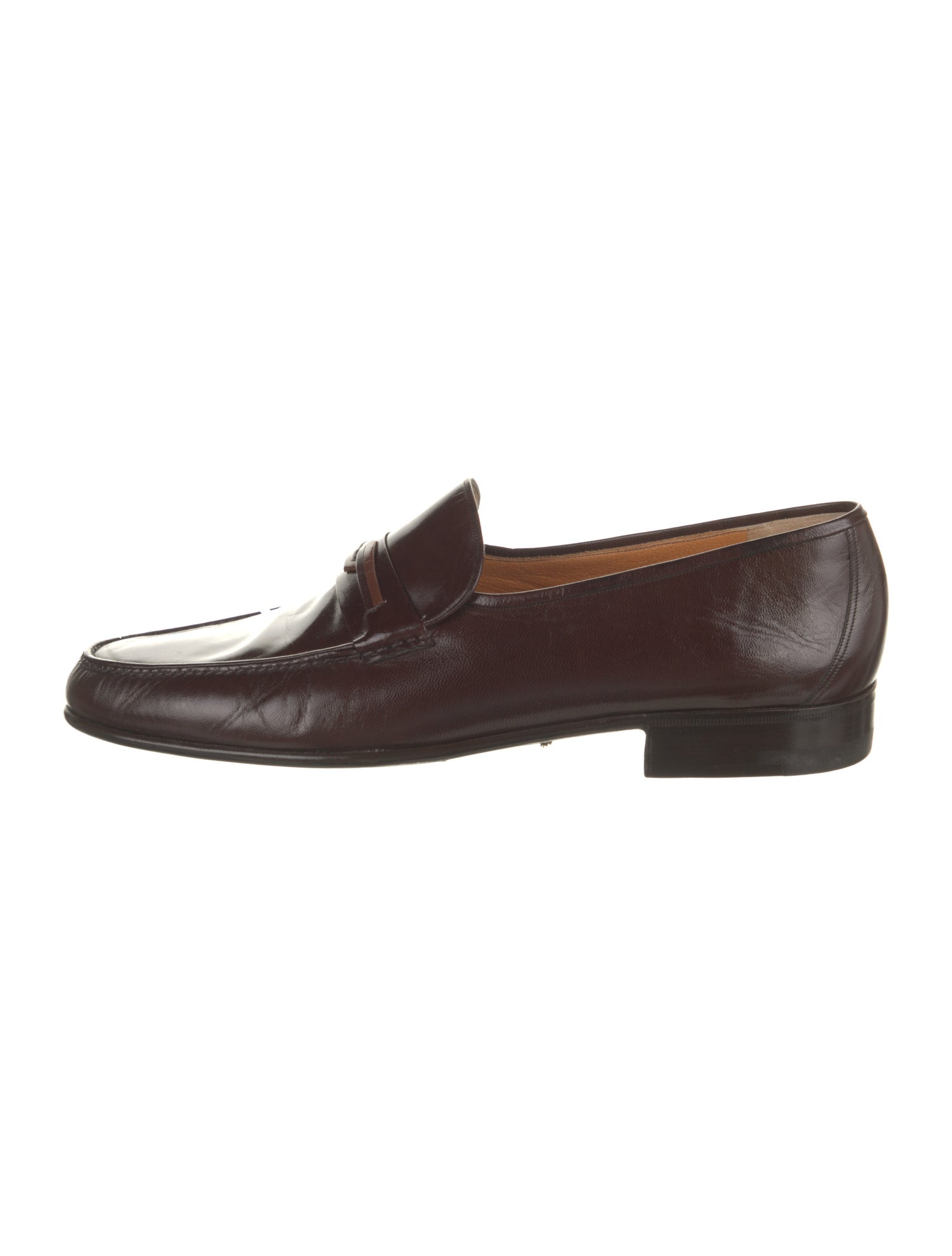 a.testoni Leather Monk Straps