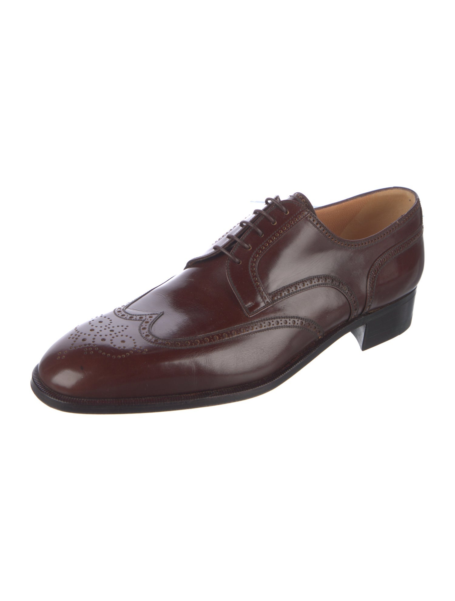 a.testoni Leather Brogues
