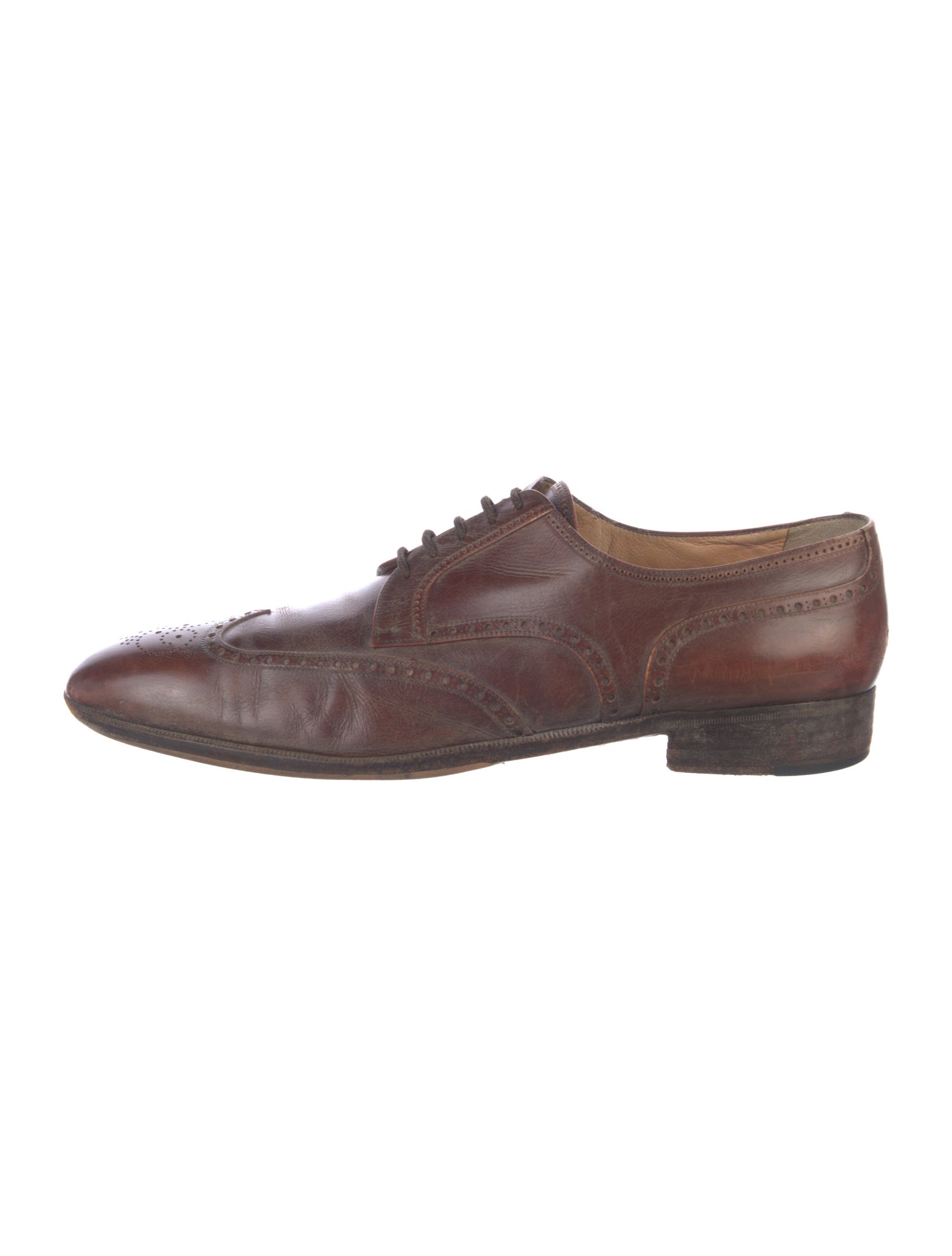 a.testoni Leather Brogues