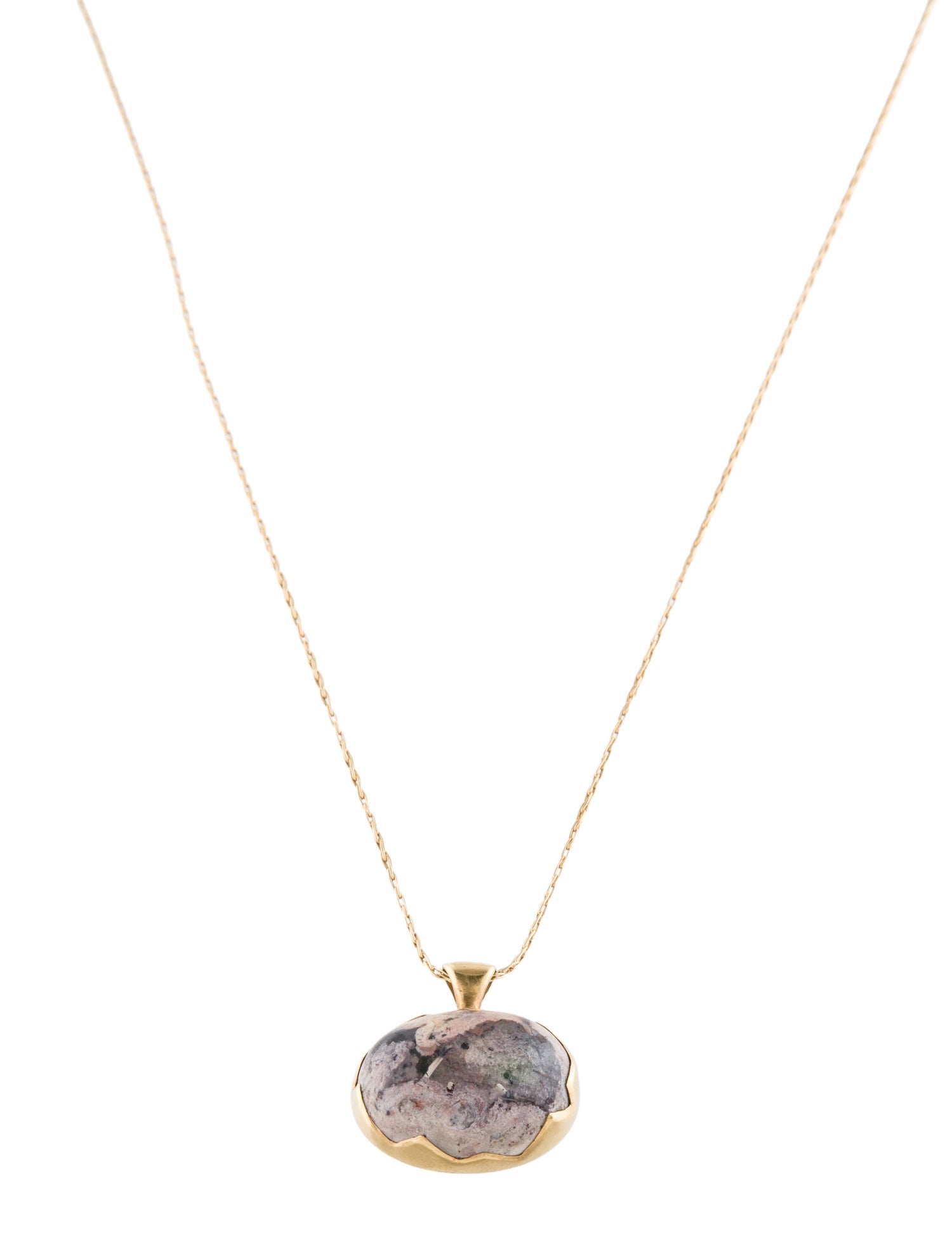 Annette Ferdinandsen 18K Boulder Opal Pendant Necklace