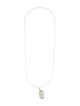 Annette Ferdinandsen 10K Quartz Egg and Claw Pendant Nacklace