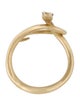 Annette Ferdinandsen 14K Diamond Serpent Ring