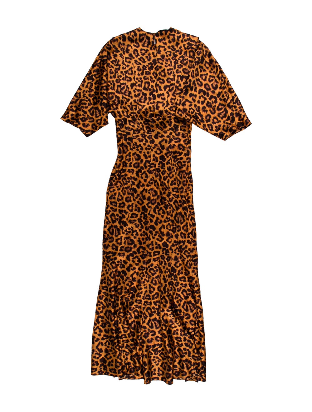 Attico Animal Print Long Dress - image 2