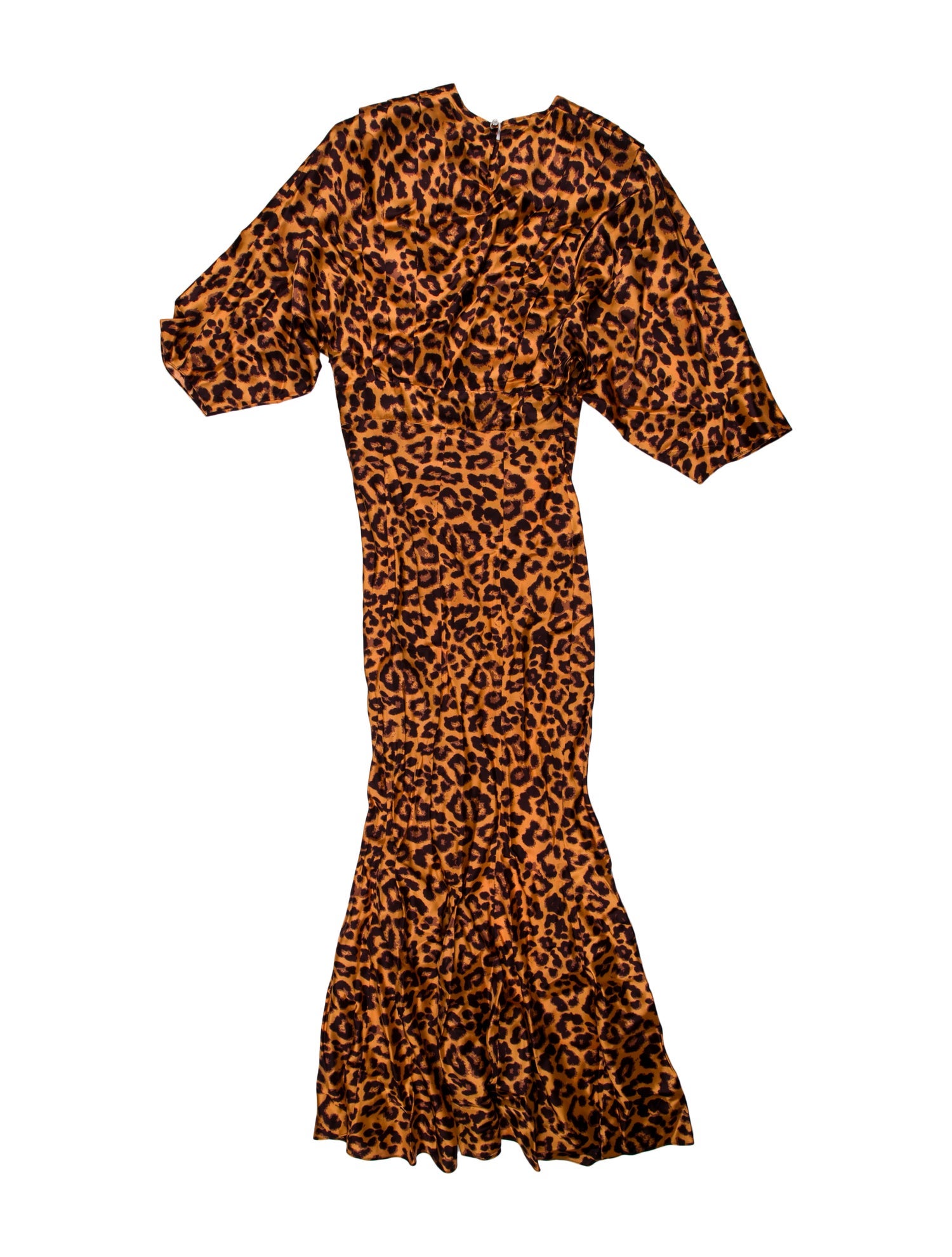 chinese dress ladies Animal | V Neck Animal Print Maxi Dress main image 0