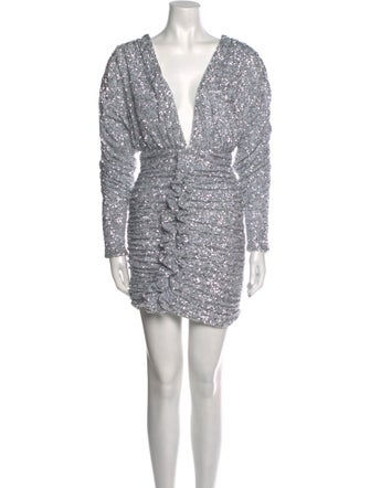 Attico Sequin Mini Dress