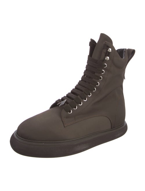 Attico Nylon Combat Boots