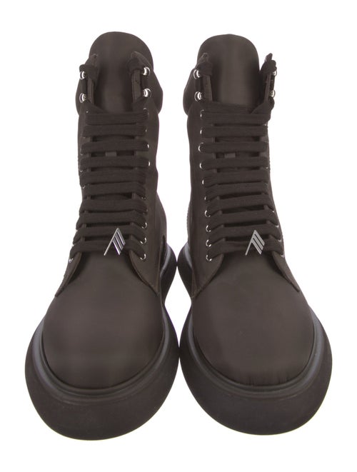 Attico Nylon Combat Boots