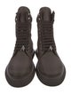 Attico Nylon Combat Boots