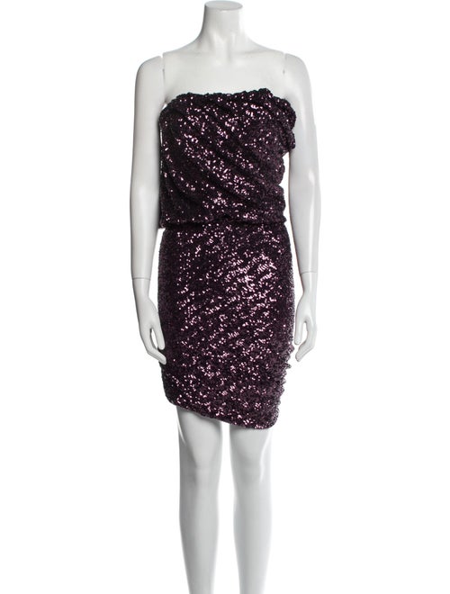Attico Strapless Mini Dress