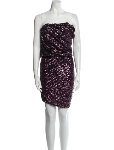 Attico Dresses Strapless Mini Dress Us0, It36 | XS