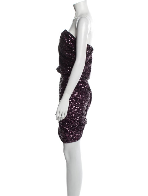 Attico Strapless Mini Dress