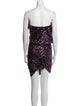 Attico Strapless Mini Dress
