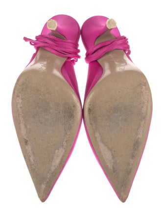 Attico Satin Slingback Pumps
