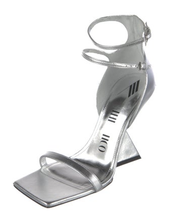 Attico Leather Sandals